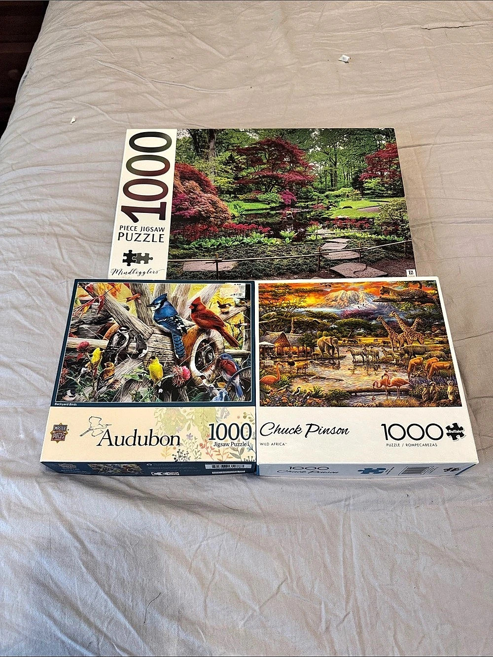 Bundle of 3 1000-Piece Jigsaw Puzzles